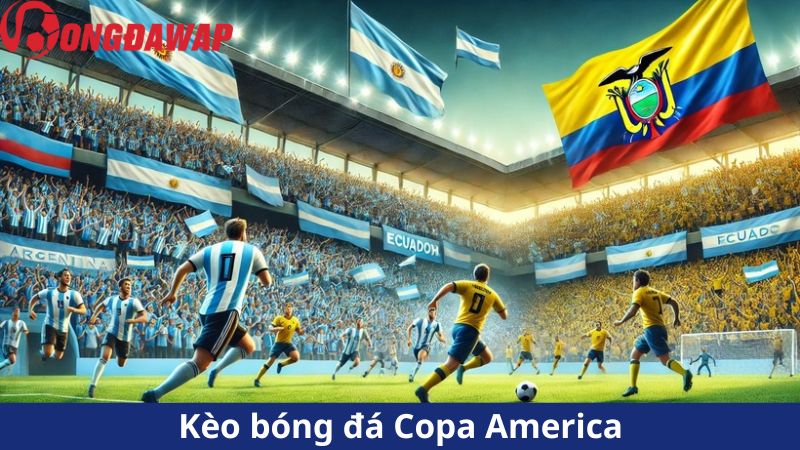  kết quả kèo Copa america