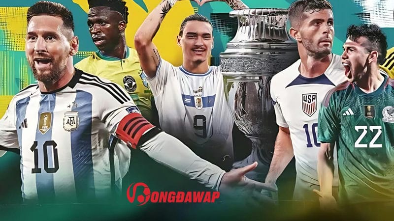 trận đấu Copa America uy tín 