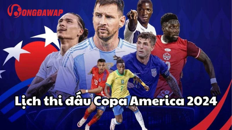 lịch thi đấu của Copa America